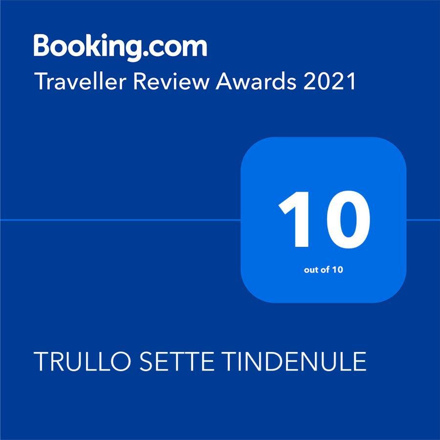 הוילה צ'יסטרנינו Trullo Sette Tindenule מראה חיצוני תמונה